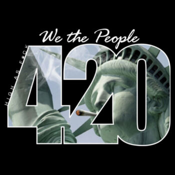 WE THE PEOPLE - SUPER SOFT UNISEX SHORT SLEEVE T-SHIRT - BLACK Design