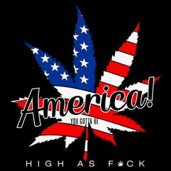 AMERICA! - SUPER SOFT UNISEX PULLOVER HOODIE - BLACK Design