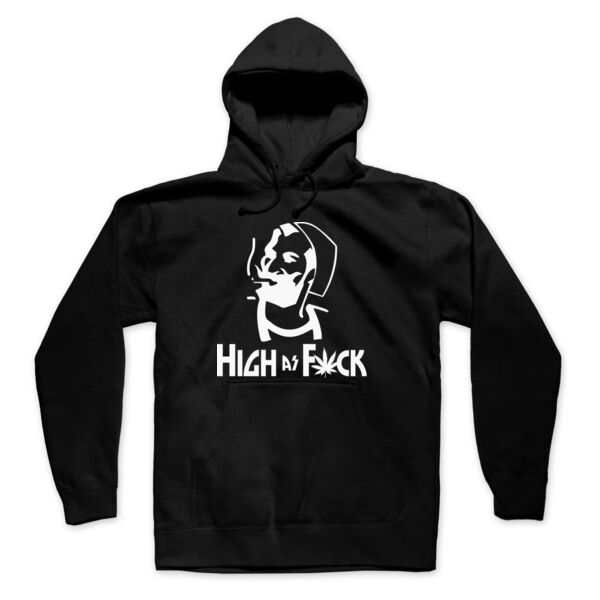 ZIG ZAG - SUPER SOFT UNISEX PULLOVER HOODIE - BLACK Thumbnail